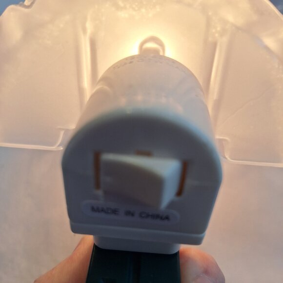 St Nicholas Square Acrylic Clear Angel Night Light‎ Beautiful Wings Christmas - Picture 10 of 11